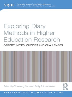 cover image of Exploring Diary Methods in Higher Education Research